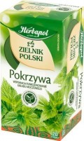 HERBAPOL HERBATA ZIELNIK POLSKI POKRZYWA 20 TOREBEK*1,5G
